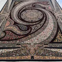 فرش محتشم کاشان طرح کهکشان