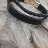 دستبند چرم مردانه