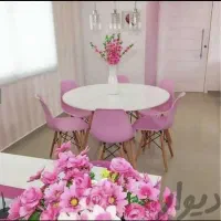 میز و صندلی غذا خوری / کافه مدل شیما رنگ بندی کامل|میز و صندلی غذاخوری|زنجان, |دیوار