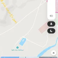 زمین باغی بالای سراب جاده آوریه