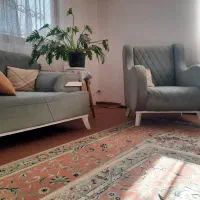 ارسال رایگان ، تا آخر هفته ،مبل راحتی جدید زیتونی|مبلمان خانگی و میز عسلی|کوچصفهان, |دیوار