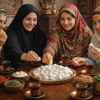 کشک محلی گرد دوسرپیچ  سفید و ارگانیک