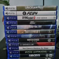 فروش و معاوضه بازی 13 عدد بازی ps4 و ps5|کنسول، بازی ویدئویی و آنلاین|رشت, آزادگان|دیوار