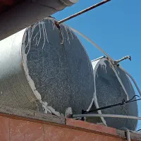 مخزن آب فلزی