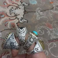 ۴ عدد انگشتر همه باهم|جواهرات|آبادان, |دیوار