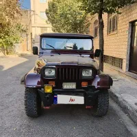 جیپ صحرا بادمجانی متالیک