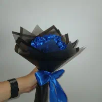گل روبانی رنگی