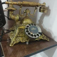 تلفن رومیزی برنز  در حد صفر سالم و بدون عیب