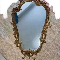اینه و کنسول برنز انتیک با سنگ مرمر بسیار زیبا|بوفه، ویترین، کنسول|تهران, گاندی|دیوار