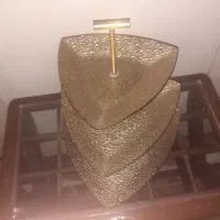 ظرف سه طبقه چرخشی شیرینی خوری