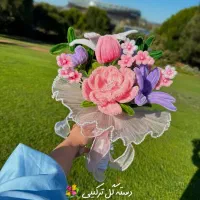 دسته گل پیپ پاک کن|صنایع دستی و سایر لوازم تزئینی|تهران, ونک|دیوار