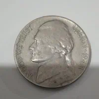 سکه نقره ۵ سنت