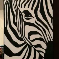 تابلو گورخر