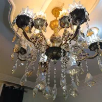 لوستر|لوستر و چراغ آویز|هشتگرد, شهرک بعثت|دیوار