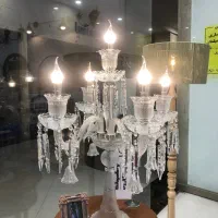 لوستر رومیزی پنج شعله باکارات وارداتی