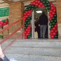 بادکنک آرایی یسرا گل آرایی طاق افتتاحیه حرفه ای