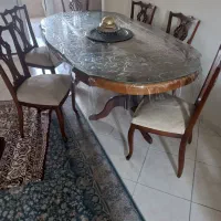 مبل‌چپندر‌۹‌نفره‌ومیز‌نهار‌خوری‌۶‌نفره|مبلمان خانگی و میز عسلی|تهران, قلهک|دیوار