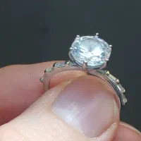 انگشتر زنانه نگین دار|جواهرات|تهران, جوادیه تهرانپارس|دیوار