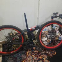 سلام دوچرخه نو نو فقت تایر باز کردم وزین میخات|دوچرخه، اسکیت، اسکوتر|آبادان, |دیوار