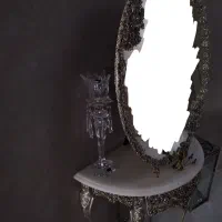 آینه شمعدان نقره (وارداتی)|آینه|سبزوار, پاسداران|دیوار