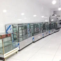 ۶عدد یخچال مکعبی شیرینی وقنادی  ست درحدنو