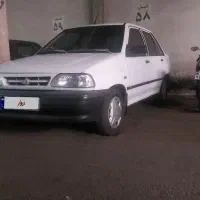پراید سفید دولکه رنگ شاستی سالم