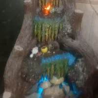 آبشار بتنی سالم وخوشگل