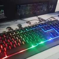 کیبورد rgb ار جی بی سالم در حد نو