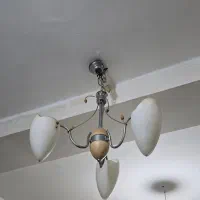 لوستر سه شعله ۲ عدد|لوستر و چراغ آویز|بندرعباس, |دیوار