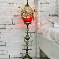 شمعدان آذین ویترای|لوستر و چراغ آویز|اصفهان, باغ نگاره|دیوار