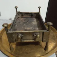 منقل و سینی زیرش سالم قدیمی