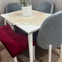 سرویس مبل۷نفره و میز ناهارخوری ورگال لباس|مبلمان خانگی و میز عسلی|برازجان, |دیوار