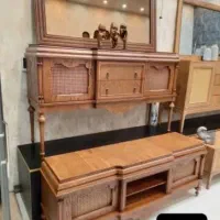 ست ایینه کنسول و میز تی وی|بوفه، ویترین، کنسول|رباط‌کریم, رباط‌کریم|دیوار