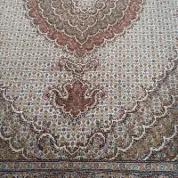 قالیچه دستبافت ماهی ( ۱/۵ × ۲ ) رج ۴۰ مرینوس