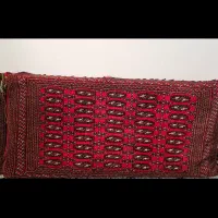 پشتی دستباف ترکمن|پشتی|گلپایگان, |دیوار