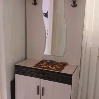 جاکفشی تمیز و سالم به همراه میزtv|جاکفشی، کمد، دراور|اسفراین, |دیوار