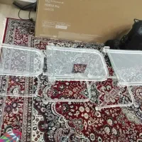 میز عسلی سه تایی شیشه ای|مبلمان خانگی و میز عسلی|ساری, |دیوار