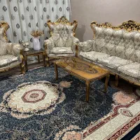 مبل سلطنتی ۹نفره|مبلمان خانگی و میز عسلی|آبادان, |دیوار