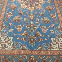 فرش دست بافت جفت ۴ متری اردکان یزد نو