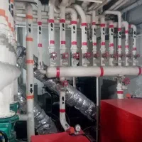 موتورخانه،پمپ و منبع آب