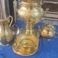سماور برنج. دکور