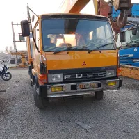 اجاره جرثقیل 7تن دکل بلند ارتفاع 30متر