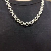 زنجیر کارتیر نقره 925دست ساز52گرم