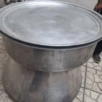 پاتیل  هیتی. بسیار زخیم و سنگین  با درب