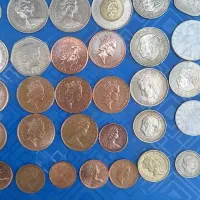 سکه یورو سکه الیزابت سکه خارجی|کلکسیون سکه، تمبر، اسکناس|کرج, ساسانی (قلمستان)|دیوار