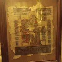 تابلو قاجاری  و مصری|تابلو، نقاشی، عکس|فردیس, قریشی|دیوار
