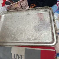 سین نقره الماس حک شده پشتش