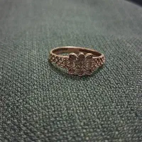 انگشتر طلا ۸۹۰ سوت ۲ درصد بالای تابلو