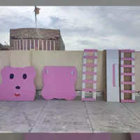 تخت کودک خیلی شیک|تخت و صندلی بچه|سراوان, |دیوار