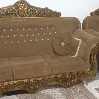 مبل راحتی تاج دار|مبلمان خانگی و میز عسلی|آستانه اشرفیه, |دیوار